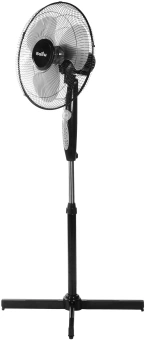 Вентилятор напольный Ballu BFF-807 45Вт скоростей:3 ПДУ черный - купить недорого с доставкой в интернет-магазине