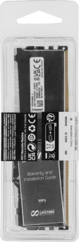 Память DDR5 8GB 5200MHz Kingston KF552C40BBA-8 Fury Beast RGB RTL Gaming PC5-41600 CL40 DIMM 288-pin 1.25В single rank с радиатором Ret - купить недорого с доставкой в интернет-магазине