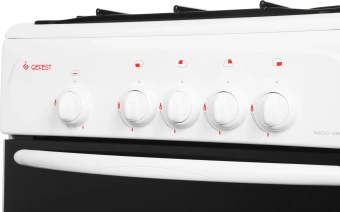 Плита Газовая Gefest ПГ 3200-08 К35 белый (без крышки) реш.сталь - купить недорого с доставкой в интернет-магазине