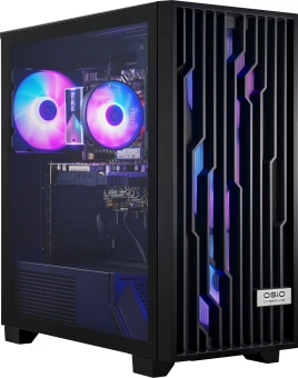 ПК Osio B59i i5 12400F (2.5) 16Gb SSD1Tb RTX3050 6Gb без ОС GbitEth 550W черный (С59I-001B) - купить недорого с доставкой в интернет-магазине