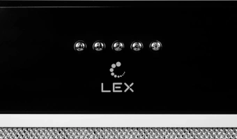 Вытяжка встраиваемая Lex GS Bloc P 600 BL черный управление: кнопочное (1 мотор) - купить недорого с доставкой в интернет-магазине