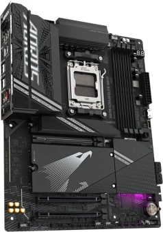Материнская плата Gigabyte X870 A ELITE WIFI7 SocketAM5 AMD X870 4xDDR5 ATX AC`97 8ch(7.1) 2.5Gg RAID+HDMI - купить недорого с доставкой в интернет-магазине