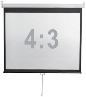 Экран Digis 100" 150x200см Optimal-D DSOD-4303 4:3 настенно-потолочный рулонный - купить недорого с доставкой в интернет-магазине