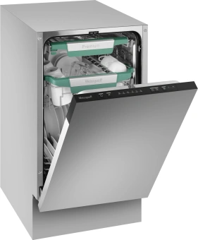 Посудомоечная машина встраив. Weissgauff BDW 4536 D Inverter AutoOpen Infolight 2100Вт узкая серебристый - купить недорого с доставкой в интернет-магазине