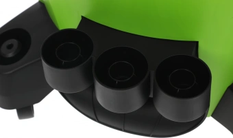 Строительный пылесос Greenworks G120WDV 1300Вт (уборка: сухая/сбор воды) зеленый - купить недорого с доставкой в интернет-магазине