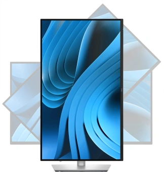 Монитор Dell 27" P2725QE черный IPS LED 16:9 HDMI матовая HAS Piv 1500:1 350cd 178гр/178гр 3840x2160 100Hz DP 4K USB 6.6кг - купить недорого с доставкой в интернет-магазине
