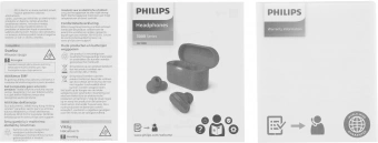 Гарнитура внутриканальные Philips TAT3508BK/00 черный беспроводные bluetooth в ушной раковине - купить недорого с доставкой в интернет-магазине