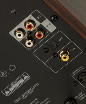 Колонки Edifier S360DB 2.1 коричневый 155Вт BT - купить недорого с доставкой в интернет-магазине