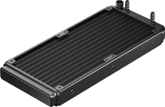 Система водяного охлаждения PcCooler DA240 BK ARGB Soc-AM5/AM4/1200/1700/1851 черный 4-pin 33.8dB Al 270W Ret (DA240-BKAWXX-GL) - купить недорого с доставкой в интернет-магазине