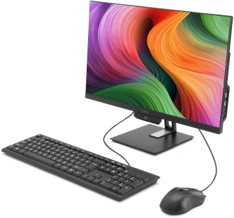 Моноблок Digma Action 21.5" Full HD N95 (1.7) 8Gb SSD256Gb UHDG CR Windows 11 Pro GbitEth WiFi BT 60W клавиатура мышь Cam черный 1920x1080 - купить недорого с доставкой в интернет-магазине