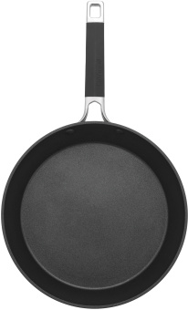 Сковорода Rondell Stolz RDA-1767 круглая 28см покрытие: Xylan Plus ручка несъемная (без крышки) серый - купить недорого с доставкой в интернет-магазине