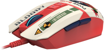 Мышь A4Tech Bloody W63 Max Proxy Boom рисунок оптическая 12000dpi USB - купить недорого с доставкой в интернет-магазине