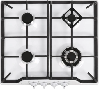 Газовая варочная поверхность Gefest ПВГ 1212-02 белый - купить недорого с доставкой в интернет-магазине