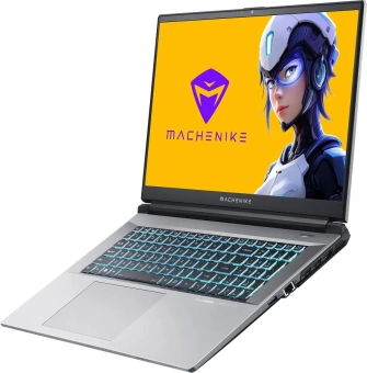 Ноутбук Machenike L17 Satellite S Core i5 12450H 16Gb SSD512Gb NVIDIA GeForce RTX 3050 4Gb 17.3" IPS FHD (1920x1080) FreeDOS grey WiFi BT Cam 2668mAh (JJ00GX00JRU) - купить недорого с доставкой в интернет-магазине