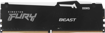 Память DDR5 32GB 6000MHz Kingston KF560C36BBEA-32 Fury Beast Black Expo RGB RTL Gaming PC5-48000 CL36 DIMM 288-pin 1.35В kit dual rank с радиатором Ret - купить недорого с доставкой в интернет-магазине