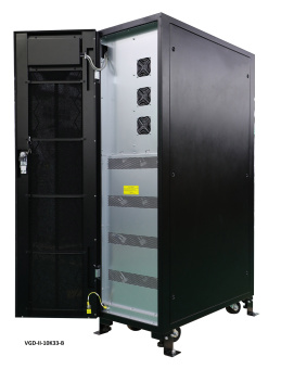 Источник бесперебойного питания Powercom VGD-II-10K33 10000Вт 10000ВА черный без батареи - купить недорого с доставкой в интернет-магазине