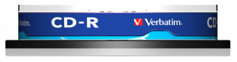 Диск CD-R Verbatim 700Mb 52x Cake Box (10шт) (43437) - купить недорого с доставкой в интернет-магазине