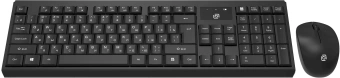 Клавиатура + мышь Оклик S269W клав:черный мышь:черный USB беспроводная slim Multimedia (2070303) - купить недорого с доставкой в интернет-магазине