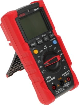 Мультиметр RGK DM-40 цифровой красный/черный (776431) - купить недорого с доставкой в интернет-магазине