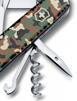 Нож перочинный Victorinox Climber (1.3703.94) 91мм 14функц. камуфляж карт.коробка - купить недорого с доставкой в интернет-магазине