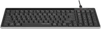 Клавиатура A4Tech FBX70C черный USB беспроводная BT/Radio slim - купить недорого с доставкой в интернет-магазине