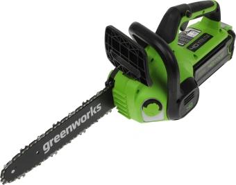 Цепная пила Greenworks G40CS30K2 аккум. дл.шины:12" (30cm) 1аккум. 4Ач ЗУ (2007807UB) - купить недорого с доставкой в интернет-магазине