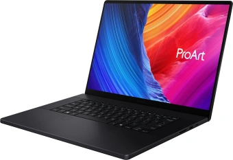 Ноутбук Asus ProArt P16 H7606WW-SE061X Ryzen AI 9 HX 370 64Gb SSD1Tb NVIDIA GeForce RTX5080 16Gb 16" OLED Touch 4K (3840x2400) Windows 11 Pro black WiFi BT Cam (90NB17F1-M003F0) - купить недорого с доставкой в интернет-магазине