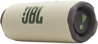 Колонка порт. JBL Flip 7 бежевый/зеленый 35W 1.0 BT 4800mAh (JBLFLIP7SAND) - купить недорого с доставкой в интернет-магазине
