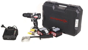Дрель-шуруповерт Интерскол ДАУ-13/36В 70 аккум. патрон:быстрозажимной (кейс в комплекте) (813.2.2.70) - купить недорого с доставкой в интернет-магазине