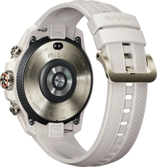 Смарт-часы Mibro GS Explorer Desert White 1.32" AMOLED корп.белый рем.белый разм.брасл.:265мм (XPAW017DW) - купить недорого с доставкой в интернет-магазине