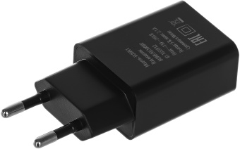 Сетевое зар./устр. Buro BUWA1 10.5W 2.1A USB-A черный (BUWA10S100BK) - купить недорого с доставкой в интернет-магазине