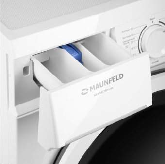 Стиральная машина Maunfeld MFWM127WH05 класс: A++ загр.фронтальная макс.:7кг белый - купить недорого с доставкой в интернет-магазине