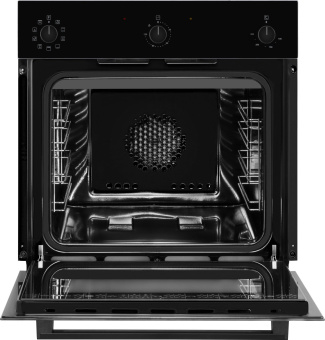 Духовой шкаф Электрический Weissgauff EOV 206 SB Black Edition черный - купить недорого с доставкой в интернет-магазине