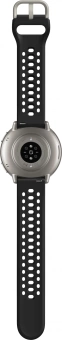 Смарт-часы Amazfit Active 2R A2437 43.9мм 1.32" AMOLED корп.серебристый рем.черный разм.брасл.:135-195мм - купить недорого с доставкой в интернет-магазине
