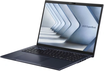 Ноутбук Asus ExpertBook B5 B5604CMA-QY0243X Core Ultra 7 155U 16Gb SSD1Tb Intel Graphics 16" IPS WQXGA (2560x1600) Windows 11 Professional black WiFi BT Cam (90NX0751-M00950) - купить недорого с доставкой в интернет-магазине