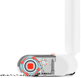 Электрошвабра Kitfort КТ-599 18Вт белый - купить недорого с доставкой в интернет-магазине