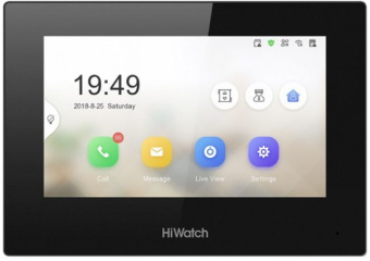 Видеодомофон HiWatch Pro VDP-H3212WB черный - купить недорого с доставкой в интернет-магазине