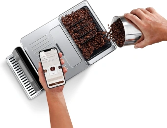 Кофемашина Delonghi ECAM630.75.TM 1450Вт черный/серебристый - купить недорого с доставкой в интернет-магазине