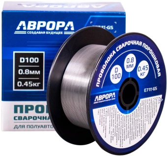 Проволока свар. Aurora E71T-GS D0.8мм 450гр (39776) - купить недорого с доставкой в интернет-магазине