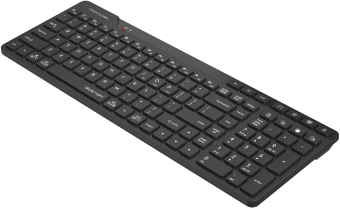 Клавиатура A4Tech Fstyler FBK27C AS черный USB беспроводная BT/Radio slim Multimedia (FBK27C AS) - купить недорого с доставкой в интернет-магазине