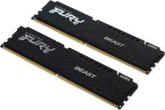 Память DDR5 2x8GB 5200MHz Kingston KF552C40BBK2-16 Fury Beast RTL Gaming PC5-41600 CL40 DIMM 288-pin 1.25В single rank с радиатором Ret - купить недорого с доставкой в интернет-магазине