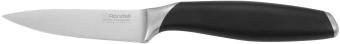 Нож кухонный Rondell Gasta RD-1868 стальной универсальный для овощей лезв.88мм прямая заточка черный блистер - купить недорого с доставкой в интернет-магазине