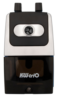 Точилка для карандашей механическая Kw-Trio 307Ablue 307A-BLU 1 отверстие металл синий - купить недорого с доставкой в интернет-магазине