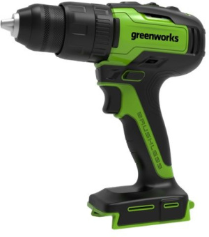 Дрель-шуруповерт Greenworks GD24DD60 аккум. патрон:быстрозажимной (3704107) - купить недорого с доставкой в интернет-магазине