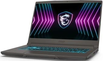 Ноутбук MSI Thin 15 B2RVE-3602XRU Core 5 210H 16Gb SSD512Gb NVIDIA GeForce RTX4050 6Gb 15.6" IPS FHD (1920x1080) без ОС grey WiFi BT Cam (9S7-16R831-3602) - купить недорого с доставкой в интернет-магазине