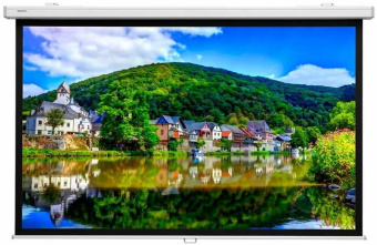 Экран Lumien 196x244см Master Picture LMP-100113CSR 16:10 настенно-потолочный рулонный белый - купить недорого с доставкой в интернет-магазине