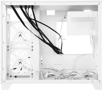 Корпус Formula Crystal Z9ML Floe белый без БП mATX 4x120mm 2xUSB3.0 1xUSB3.1 audio bott PSU - купить недорого с доставкой в интернет-магазине
