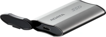 Накопитель SSD A-Data USB-C 2TB SD810-2000G-CSG SD810 серый - купить недорого с доставкой в интернет-магазине