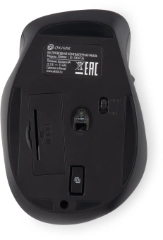 Мышь Оклик 504MW черный/серый оптическая 1600dpi silent беспров. USB 6but (2004736) - купить недорого с доставкой в интернет-магазине