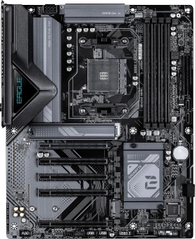 Материнская плата Gigabyte B550 X EAGLE WF6E Soc-AM4 AMD B550 4xDDR4 ATX AC`97 8ch(7.1) 2.5Gg RAID+HDMI - купить недорого с доставкой в интернет-магазине